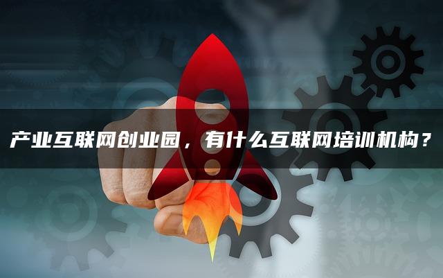 产业互联网创业园，有什么互联网培训机构？